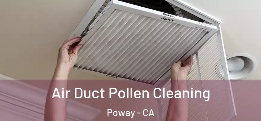 Air Duct Pollen Cleaning Poway - CA