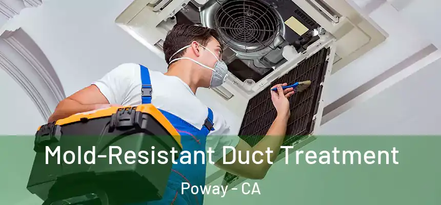  Mold-Resistant Duct Treatment Poway - CA